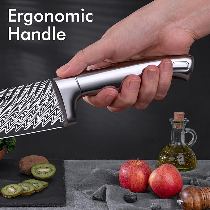 Knife Set, Astercook 15 Pieces Kitchen Knife Set - Image 6