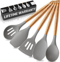 Zulay Kitchen Utensils Set Non-Stick Silicone Cooking Utensils Set by ZulayKitchen