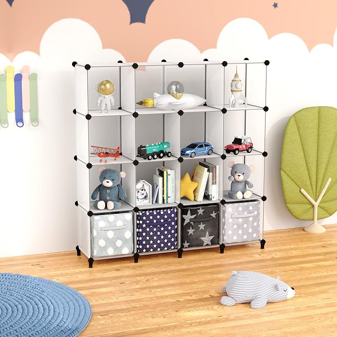 HOMIDEC Closet Organizers and Storage, 16 Cube Storage Organizer, Closet - Image 6