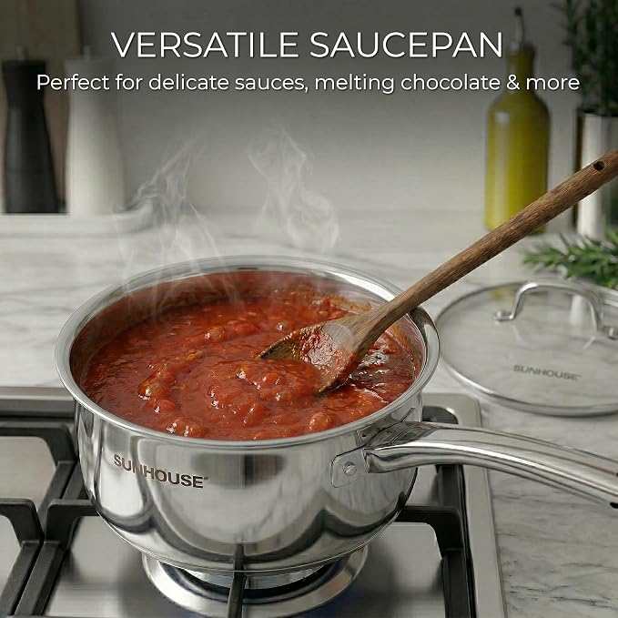 SUNHOUSE Stainless Steel Sauce Pan - Image 9
