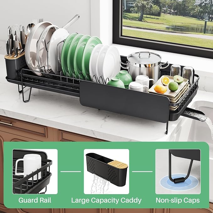 SNTD Large Dish Drying Rack - Image 8