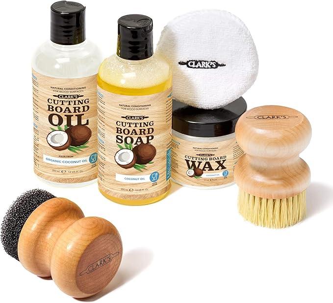 CLARK'S Cutting Board Care Kit by CLARKS