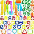 iShyan Dough Tools 55 PCS Dough Play Tools Set by iShyan