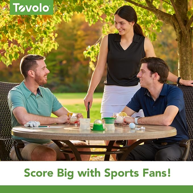 Tovolo Golf Ball Ice Cube Molds Pack of 2 Large Craft Ice Sphere Mold - Image 5