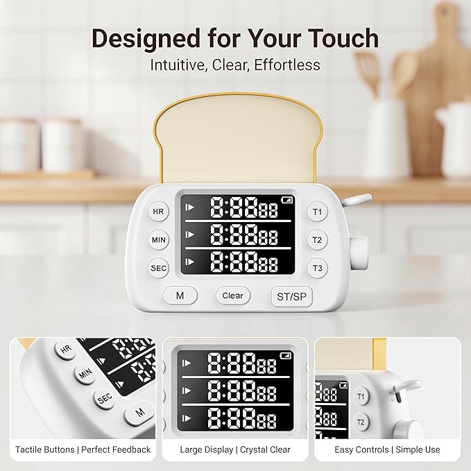 Digital Kitchen Timer for Cooking - Image 8