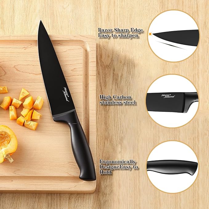Marco Almond® Kitchen Knife Set - Image 5