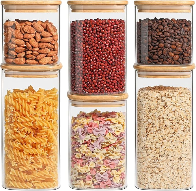 ComSaf Airtight Glass Storage Canister by ComSaf