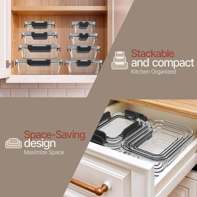 Bakken Borosilicate Glass Food Storage Containers - Image 9