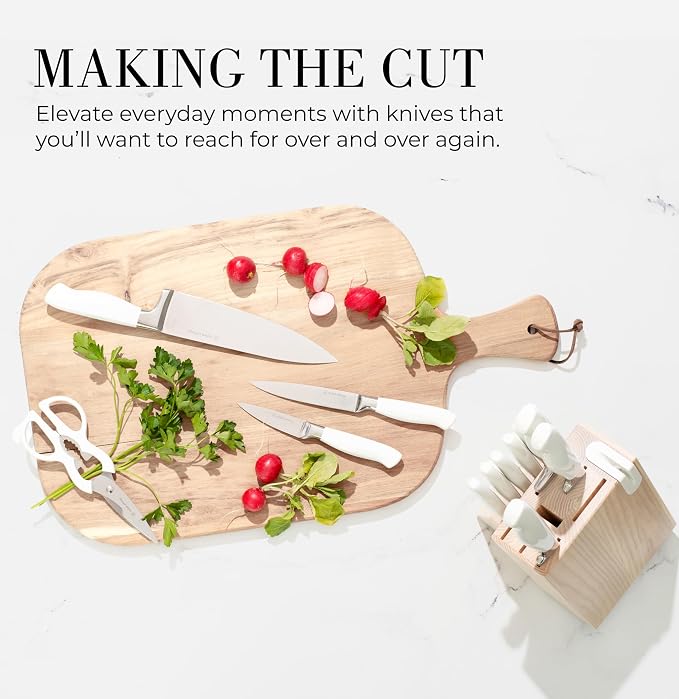 Styled Settings White Knife Set - Image 3