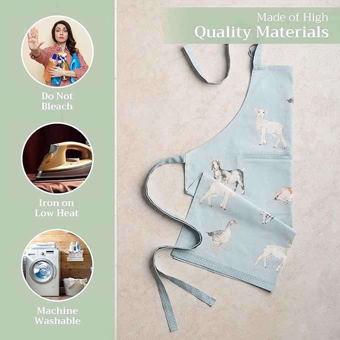 Maison d' Hermine 100% Cotton Apron - Image 3