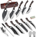 DRGSKL Serbian Chef Knife Set by ProfessionalKitchenKnife