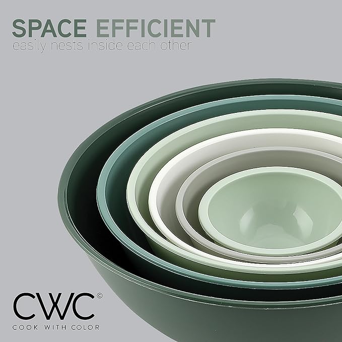 COOK WITH COLOR Mixing Bowls with Lids - Image 5