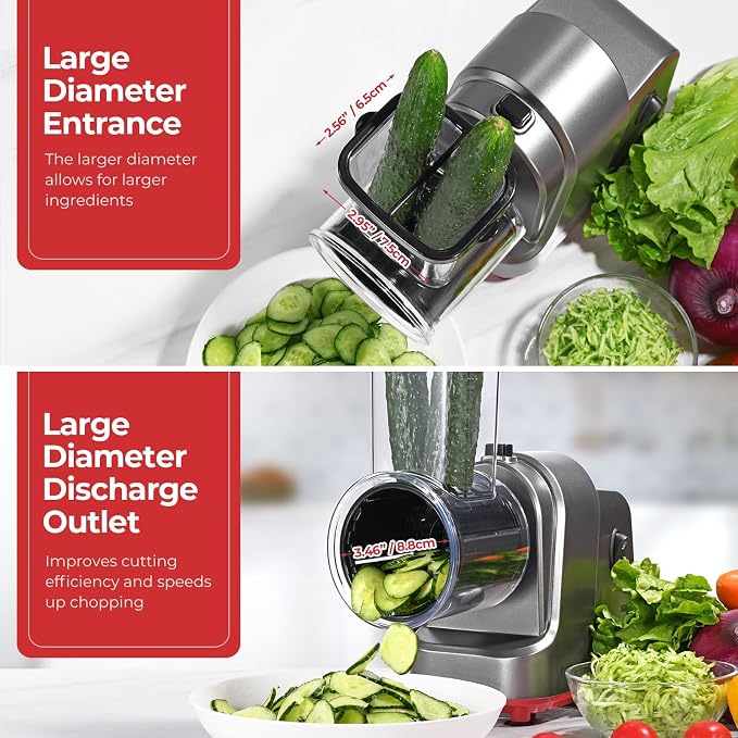 Electric Cheese Grater, Salad Maker - Image 4