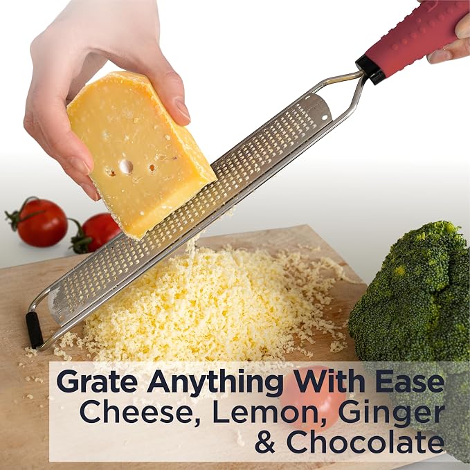 Deiss PRO Citrus Zester & Manual Cheese Grater - Image 5