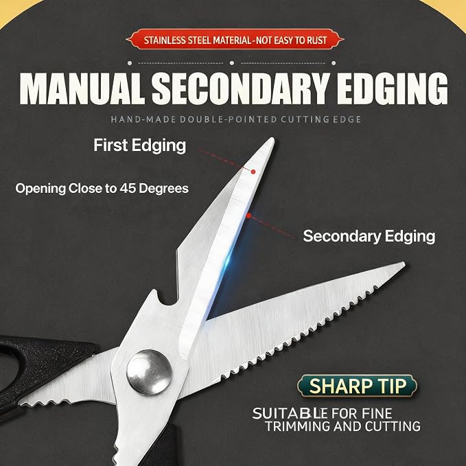 Magnificent Kitchen Scissors Heavy Duty - Image 4