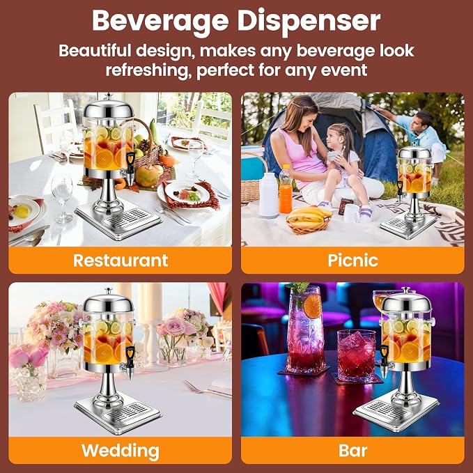 2.2 Gallon Beverage Dispenser - Image 7