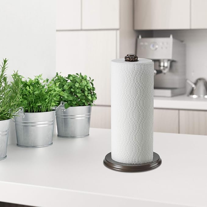 Paper Towel Holder Stand for Countertop, Decorative Freestanding Paper Towel - Image 7