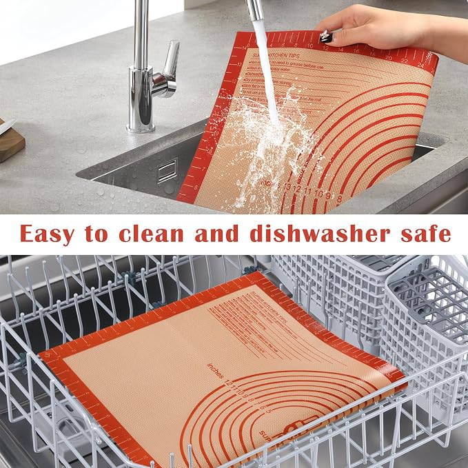 Non-slip Silicone Pastry Mat Extra Large - Image 6