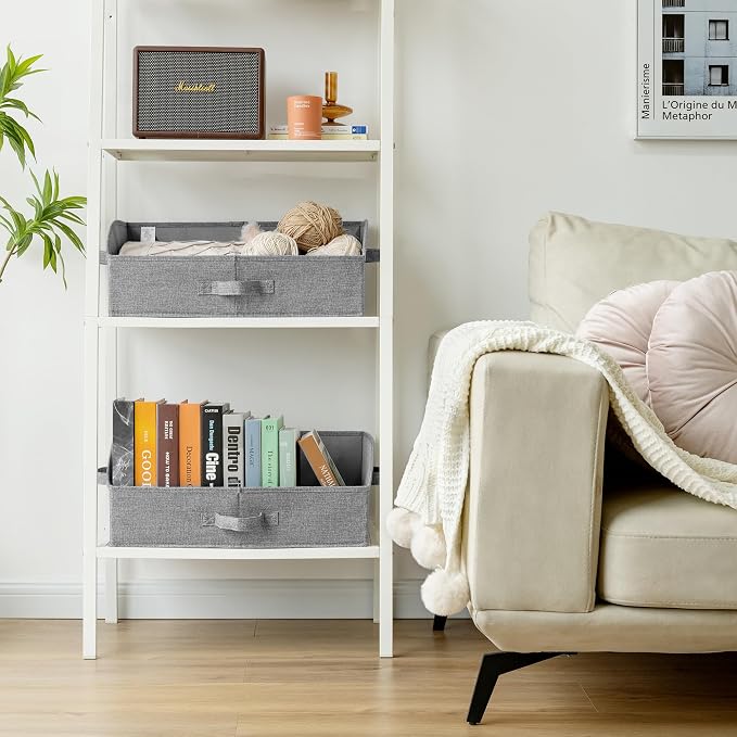 GRANNY SAYS Storage Bins for Closet, Trapezoid Storage Bins - Image 4