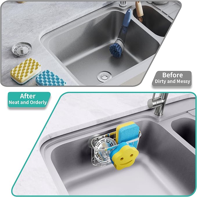HapiRm Sink Caddy Sponge Holder - Image 7