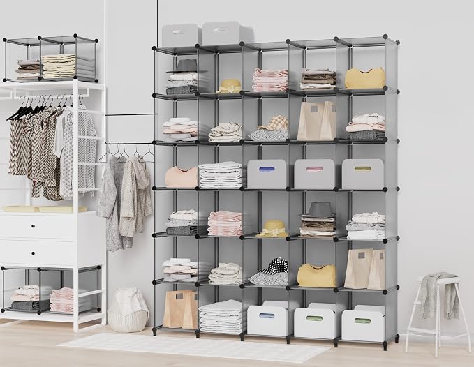 HOMIDEC Closet Organizer, 12-Cube Closet Organizers and Storage, Portable - Image 2