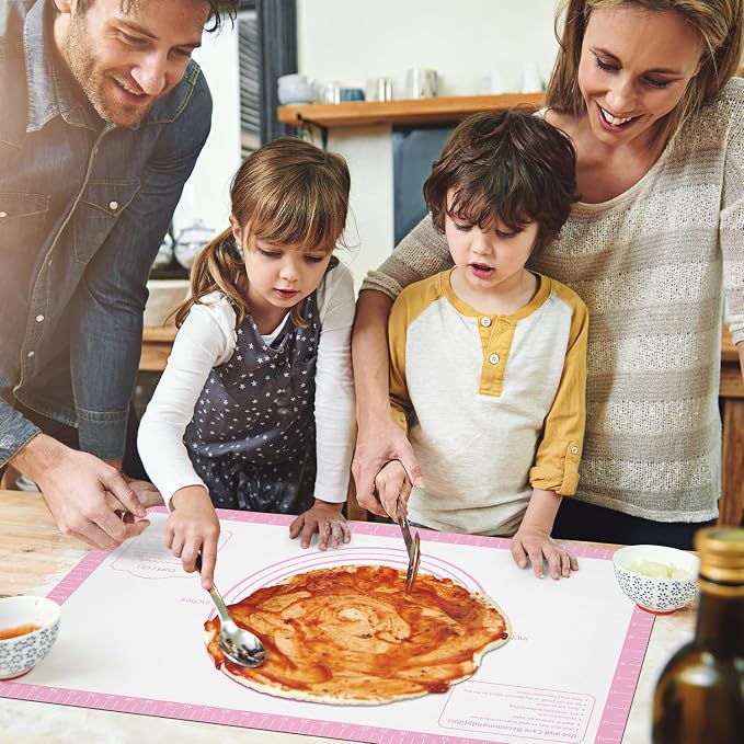 Non-stick Silicone Pastry Mat, Extra Large Baking Mat - Image 7