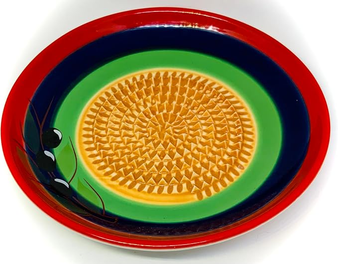 BonCera, All-in-one Premium Ceramic Garlic Grater Plate 4-Piece Set - Image 3