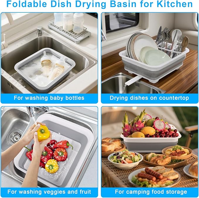 Collapsible Dish Drying Rack - Image 5