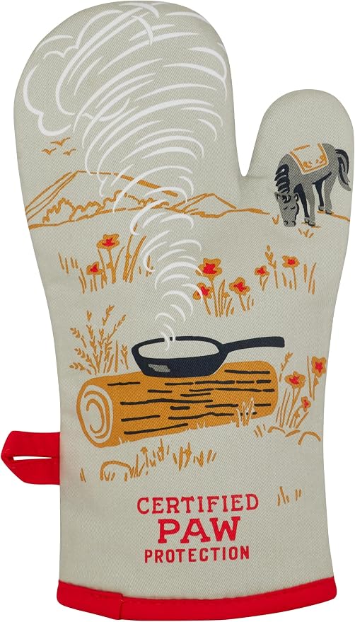 Blue Q Boss Kitty Funny Oven Mitts - Image 2