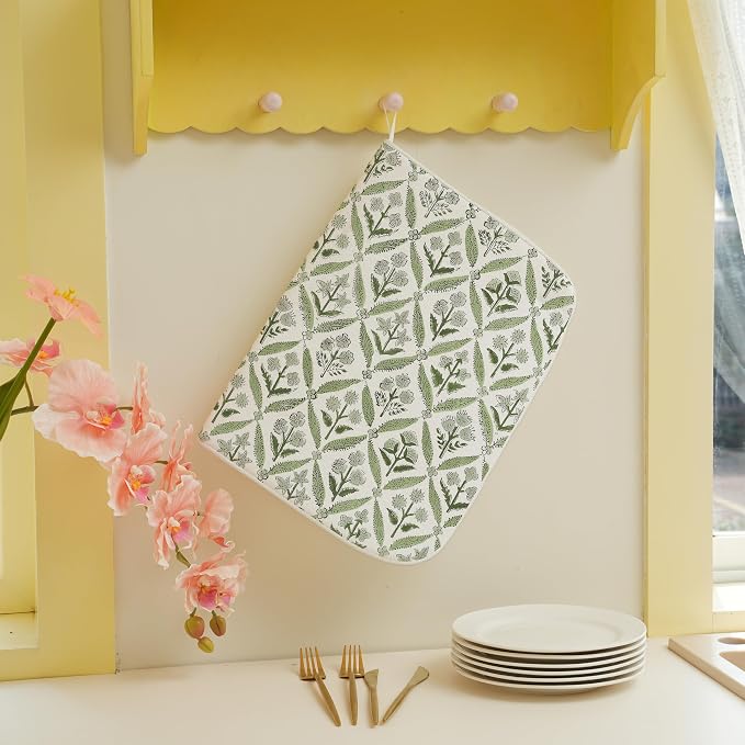 Boho Dish Drying Mat 18x24 Inches - Image 5