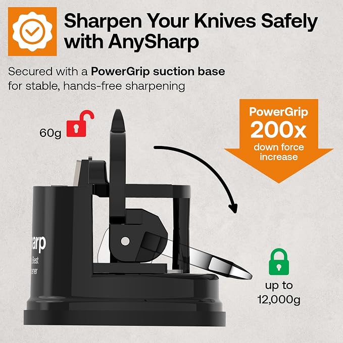 AnySharp – Global – Hands Free Knife Sharpener - Image 4