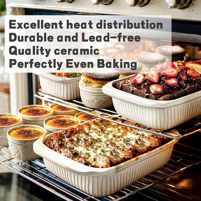 Artena Baking Dish 5.1 Quarts, Casserole Dishes - Image 5