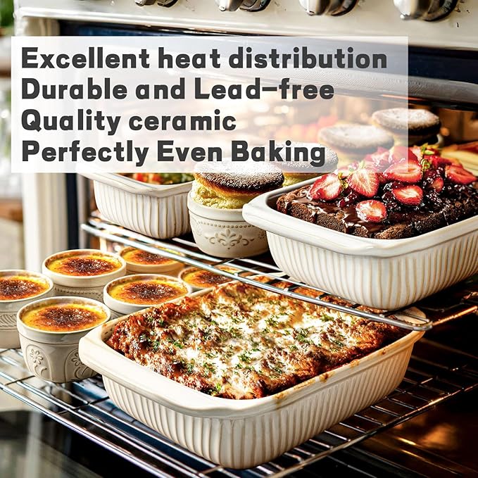 Artena Baking Dish 2.3 Quarts, Casserole Dishes - Image 3