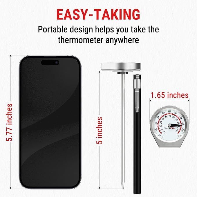 TempPro Dial Instant Read Meat Thermometer - Image 4