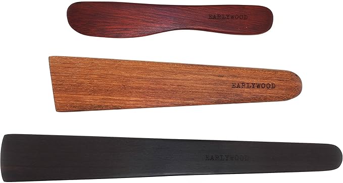 3-Piece Wooden Kitchen Cooking Utensil Set by Earlywood
