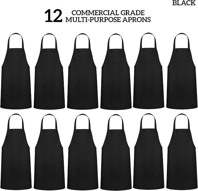 GREEN LIFESTYLE 12 Pack Bib Apron - Image 3
