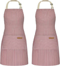 NLUS 2 Pack Cooking Aprons for Women by NLUS