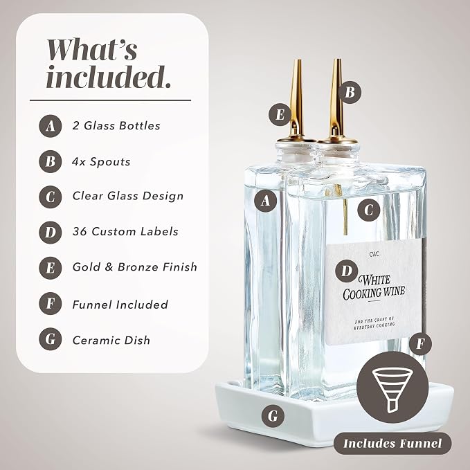 COOK WITH COLOR Olive Oil Dispenser Bottle - Image 3