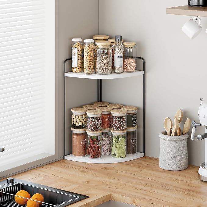 Forest Angle Bathroom Counter Organizer, Countertop Organizer, Vanity Organizers - Image 5