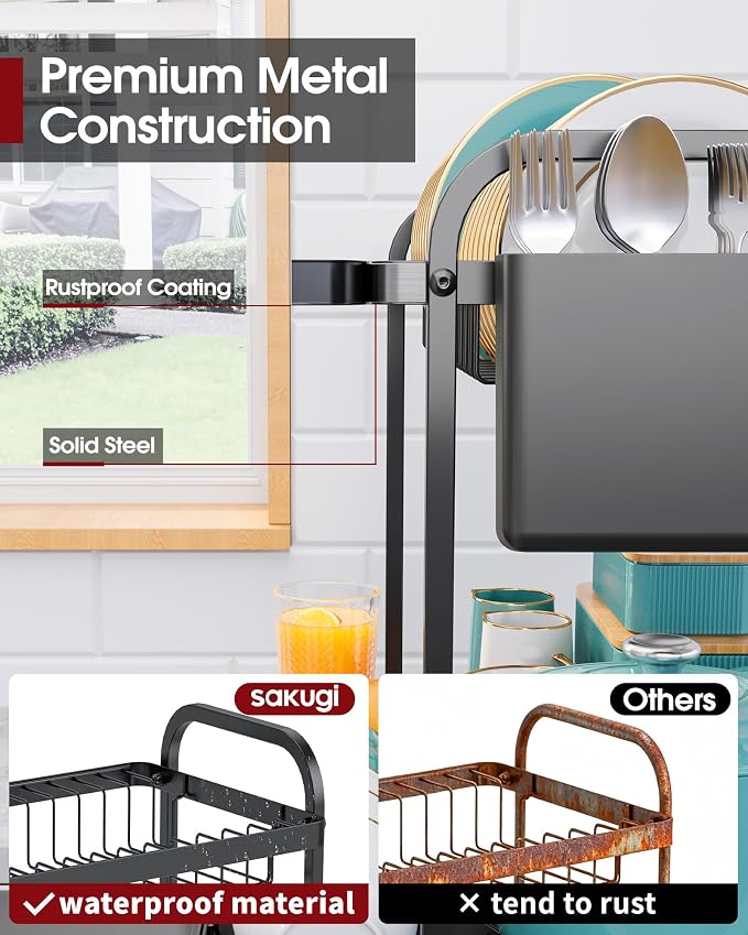 Sakugi 2-Tier Dish Drying Rack - Image 4