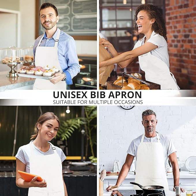 Utopia Kitchen 2 Pack Bib Apron, Adjustable - Image 5