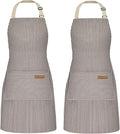 NLUS 2 Pack Cooking Aprons for Women by NLUS