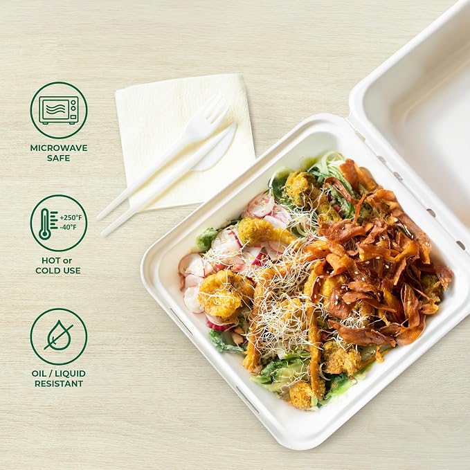 Freshware Clamshell Food Containers - Image 5