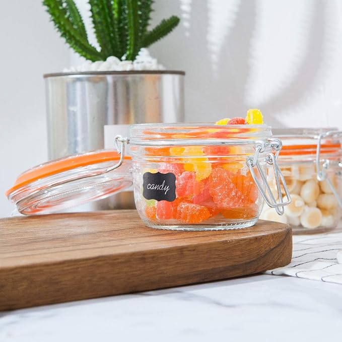 Small Glass Jars With Airtight Lids, Glass Spice Jar 5 oz, Maosn Jars With Leak - Image 7