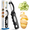 Premium Swivel Vegetable Peeler, Soft Grip Handle and Ultra Sharp Stainless by OIMOMIIOMIO%C2%AE