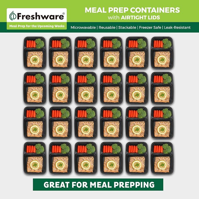 Freshware Meal Prep Containers - Image 3