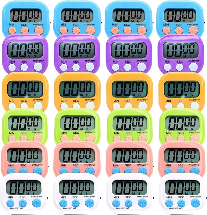 24 Pack Multi-Function Electronic Timer by Unknown