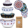 5-Size Reusable Beeswax Bowl Covers by Revahope