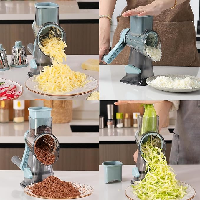 KalraMay Cheese Grater, Rotary Cheese Grater - Image 5