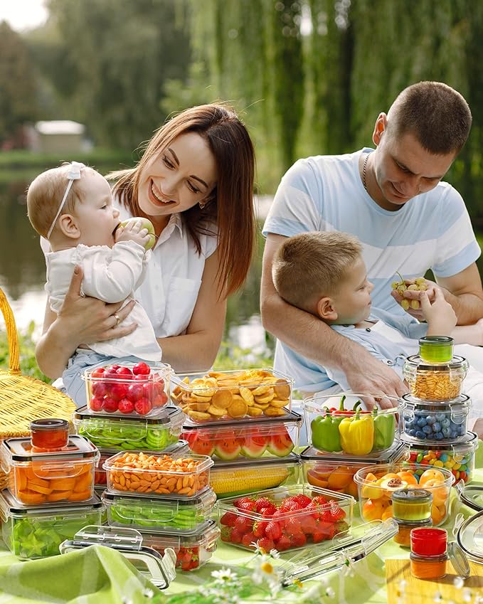 56 Piece Food Storage Containers - Image 7